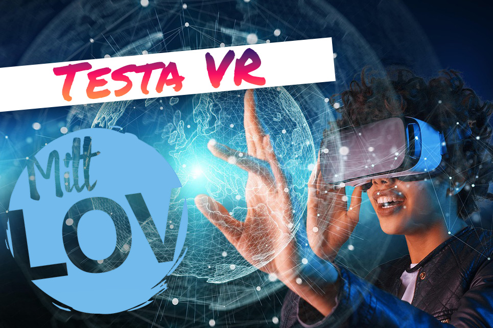 Prova på VR-glasögon