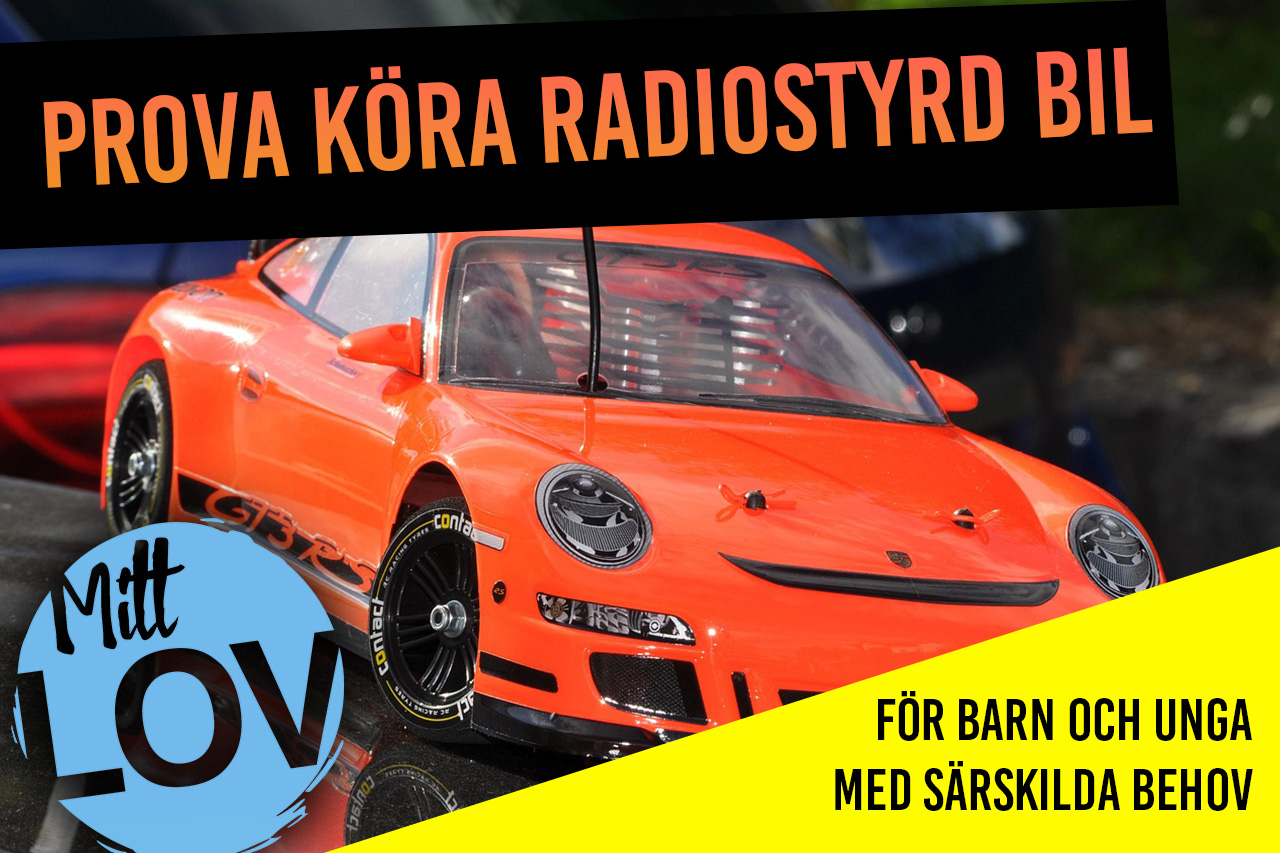 Kör radiostyrd bil