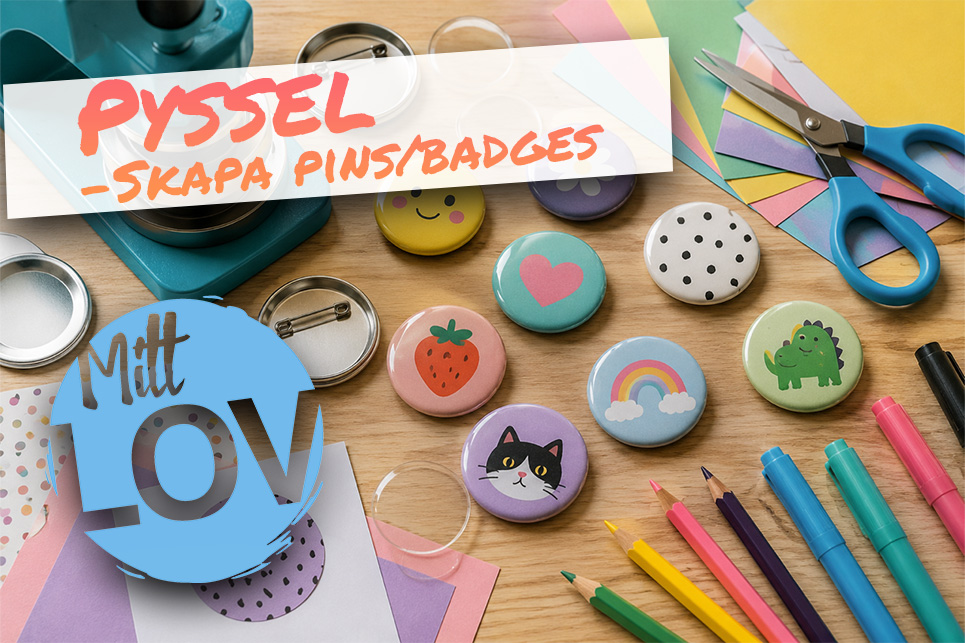 Pyssel - Skapa egna pins