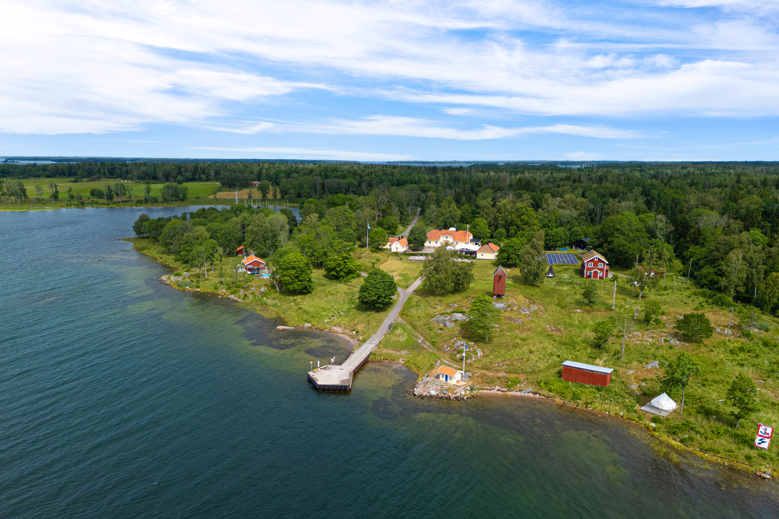 Vi på Lidö Värdshus visar forbolls-VM Sverige - Nederländerna
