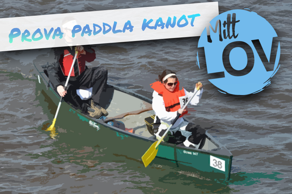 Prova på att paddla