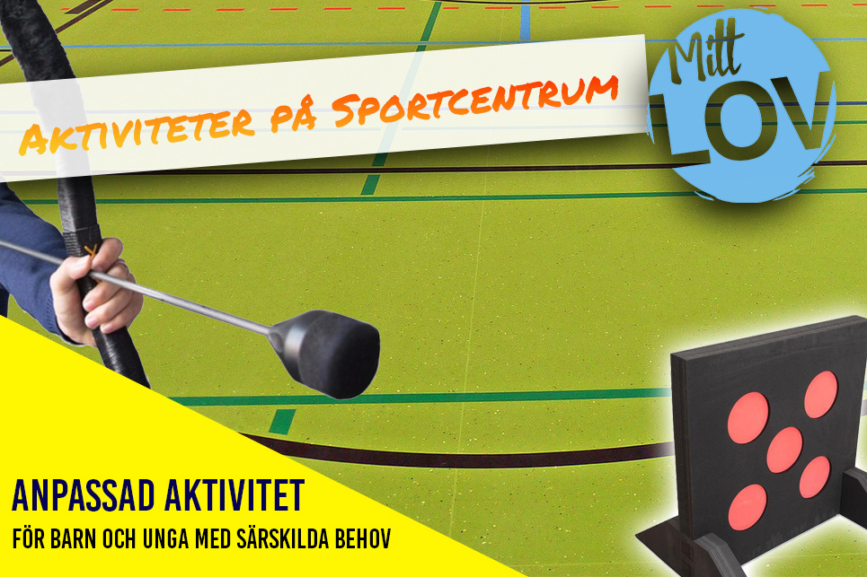 Aktiviteter på sportcentrum (anpassad aktivietet)