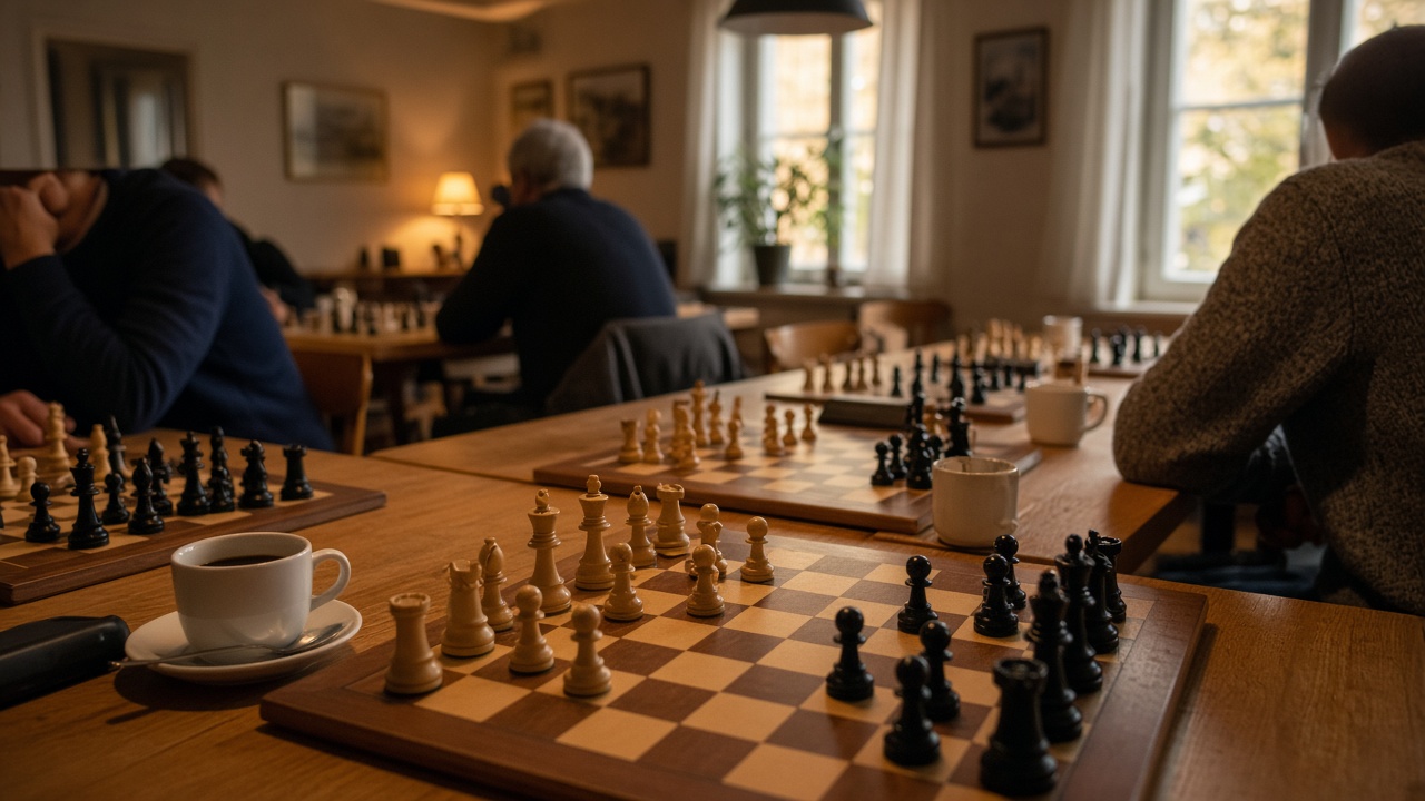 Öppen schackträning med SS Gambit