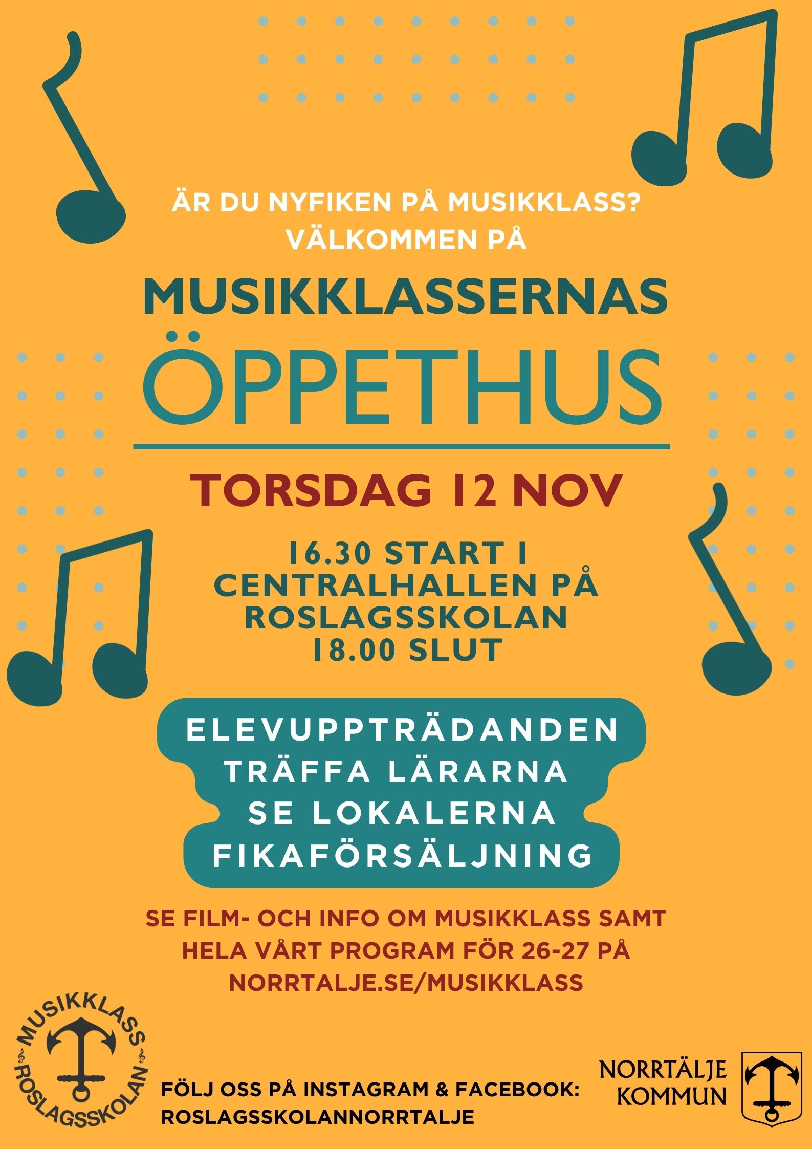 Musikklassernas Öppethus