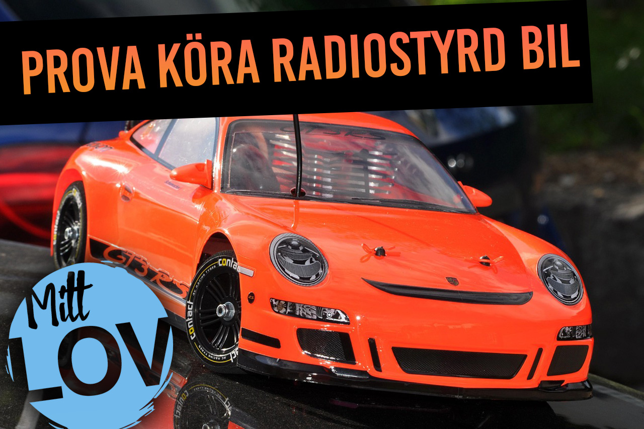 Kör radiostyrd bil