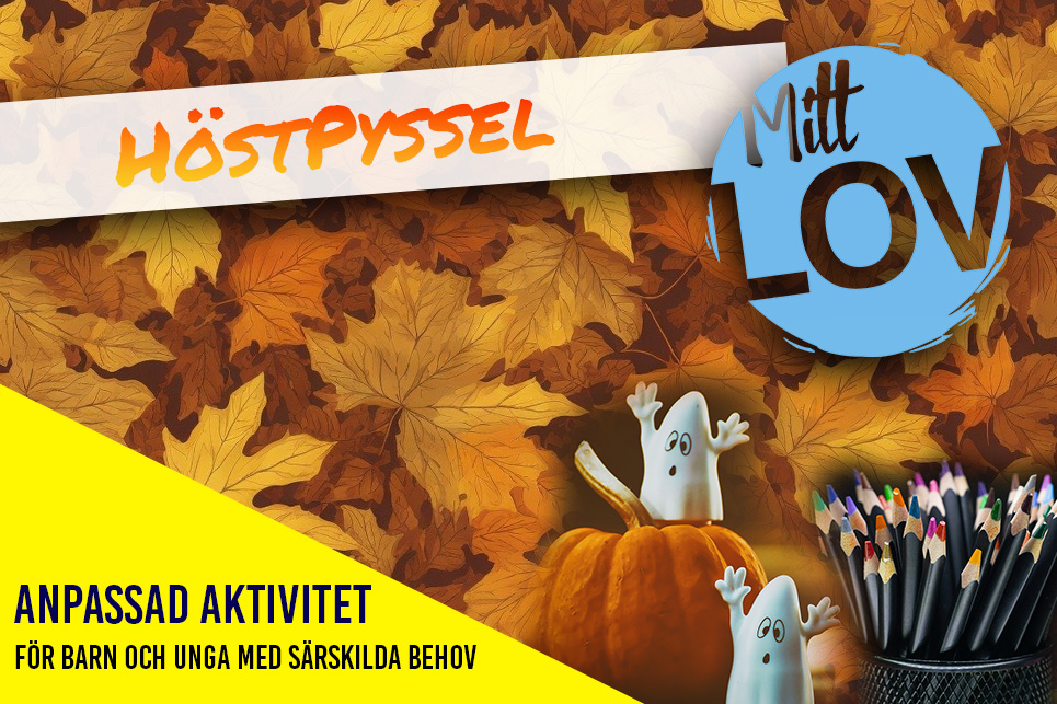 Höstlovspyssel (anpassad aktivitet)