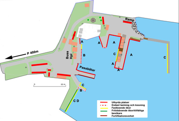 Kartbild över Räfsnäs hamn.