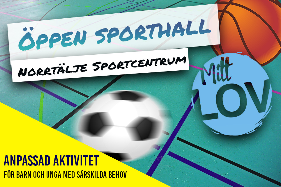 Öppen sporthall (anpassad aktivitet)