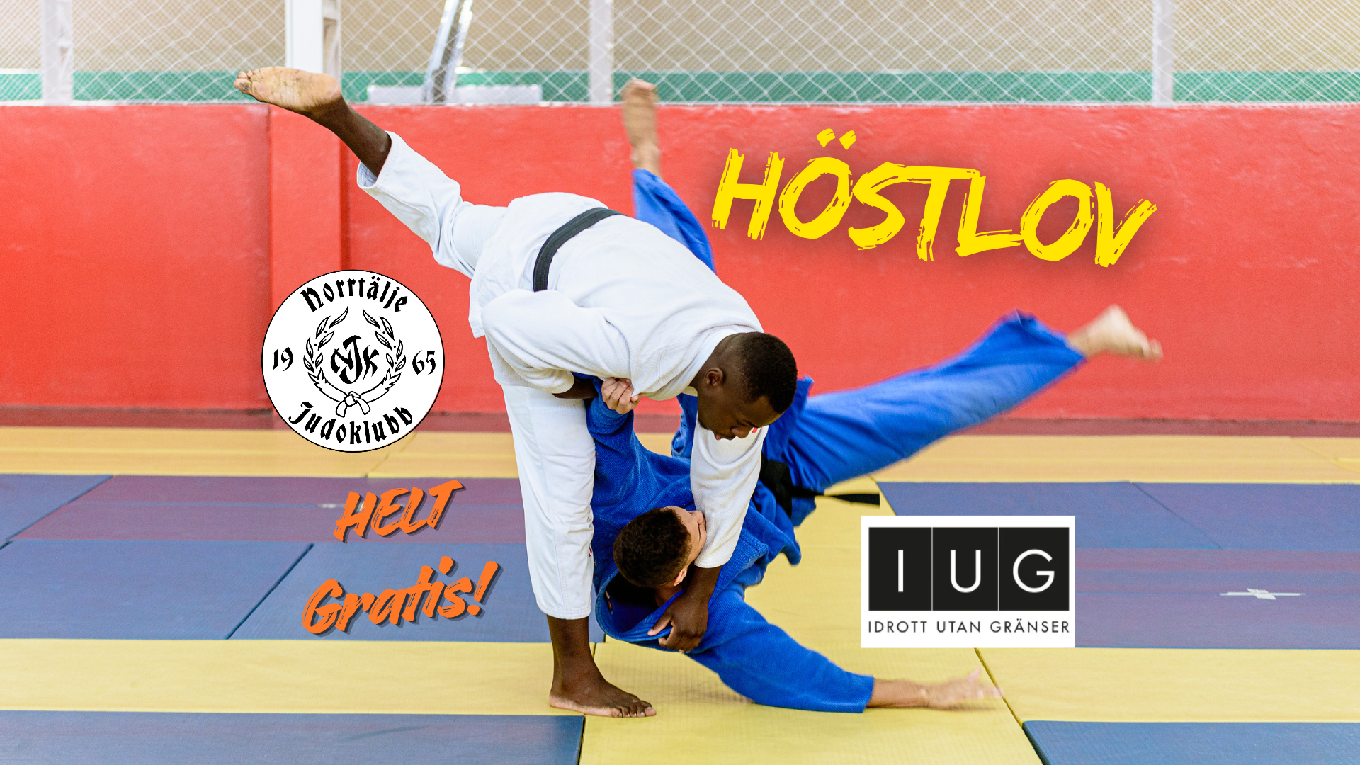 Prova träna judo