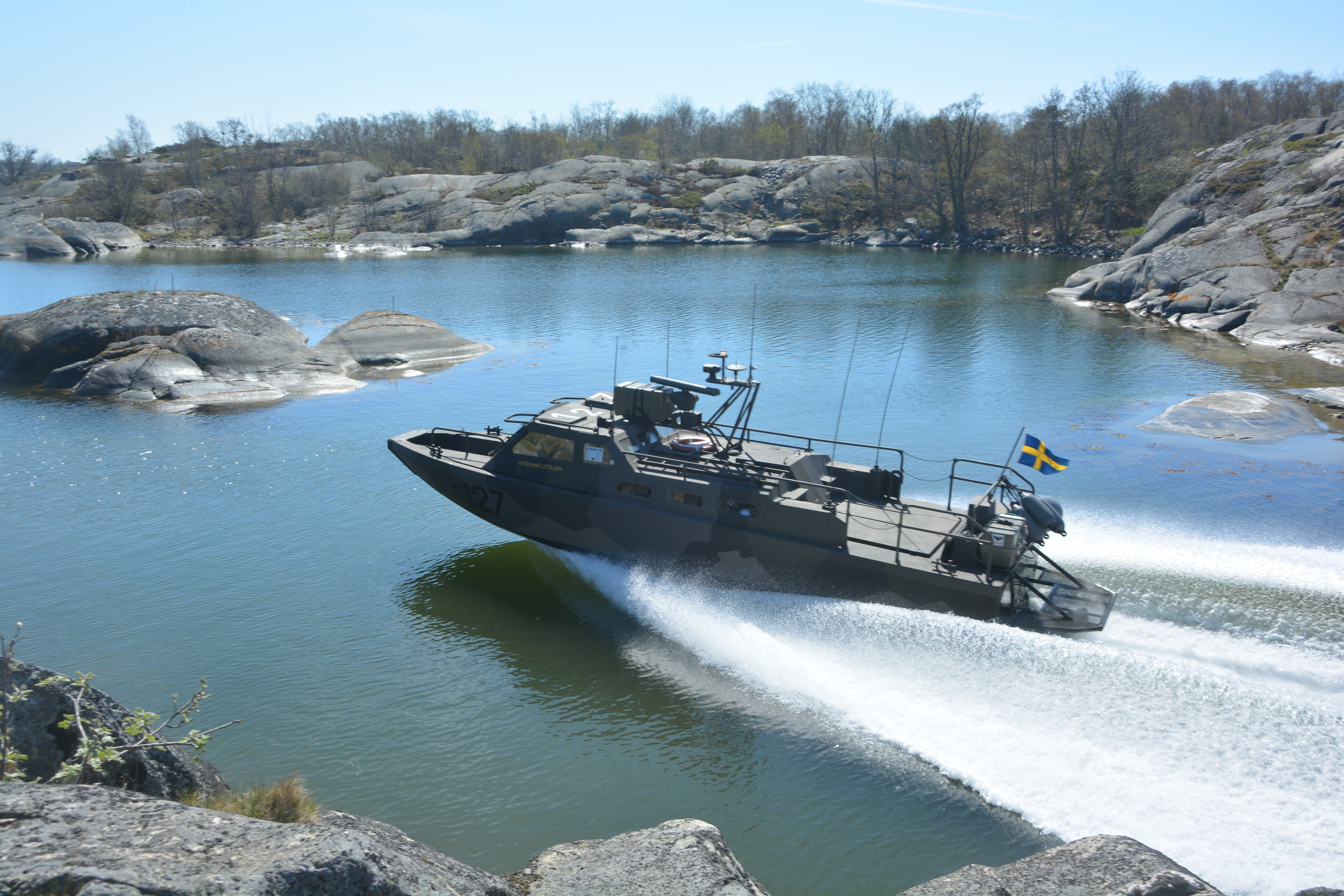Höstutflykt med Stridsbåt till Siaröfortet