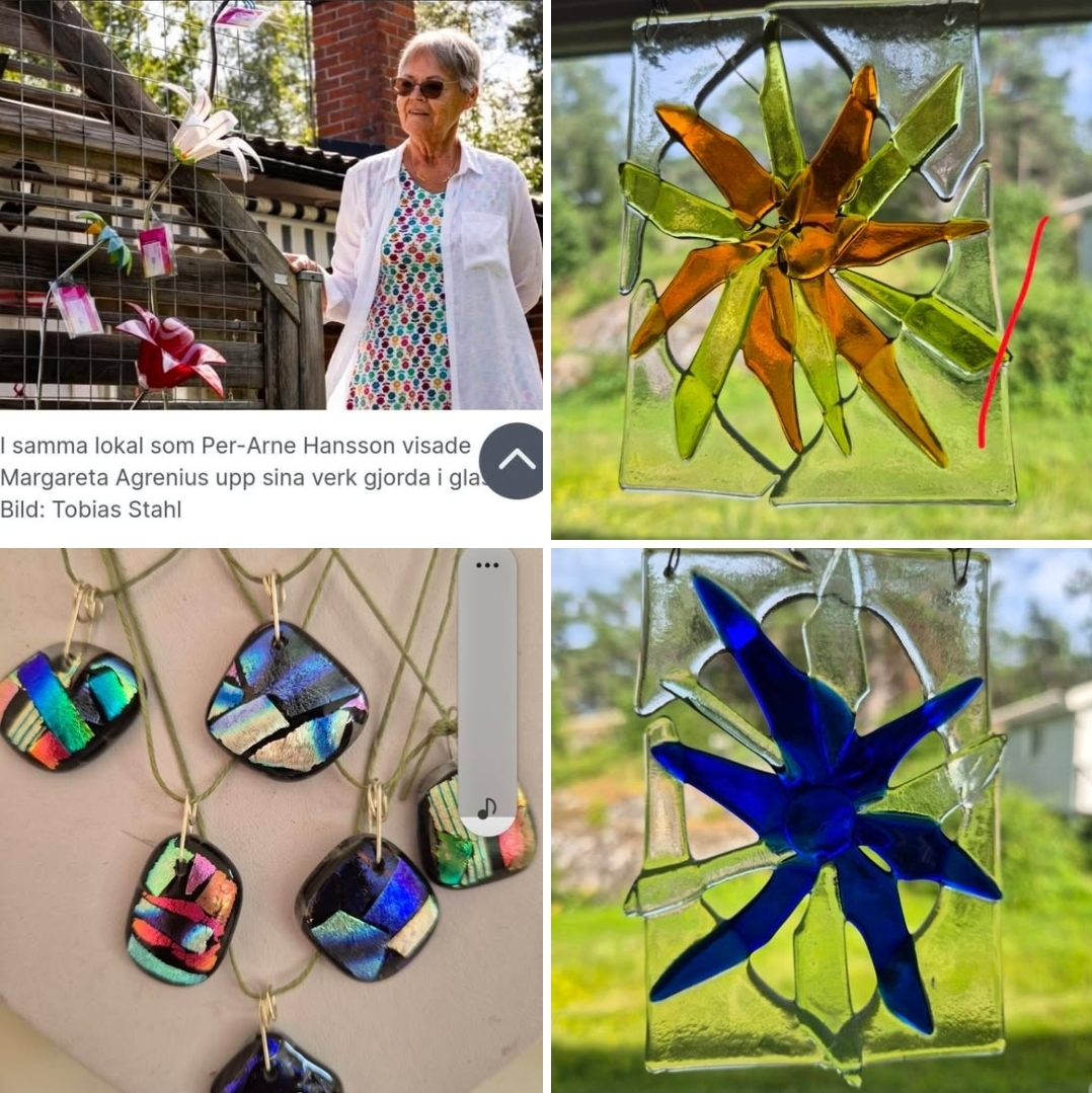 Margareras konstglas