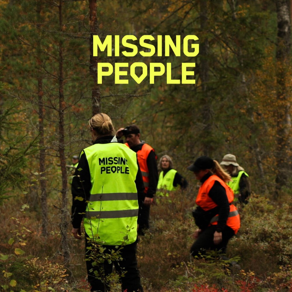 Organisationen Missing people som letar