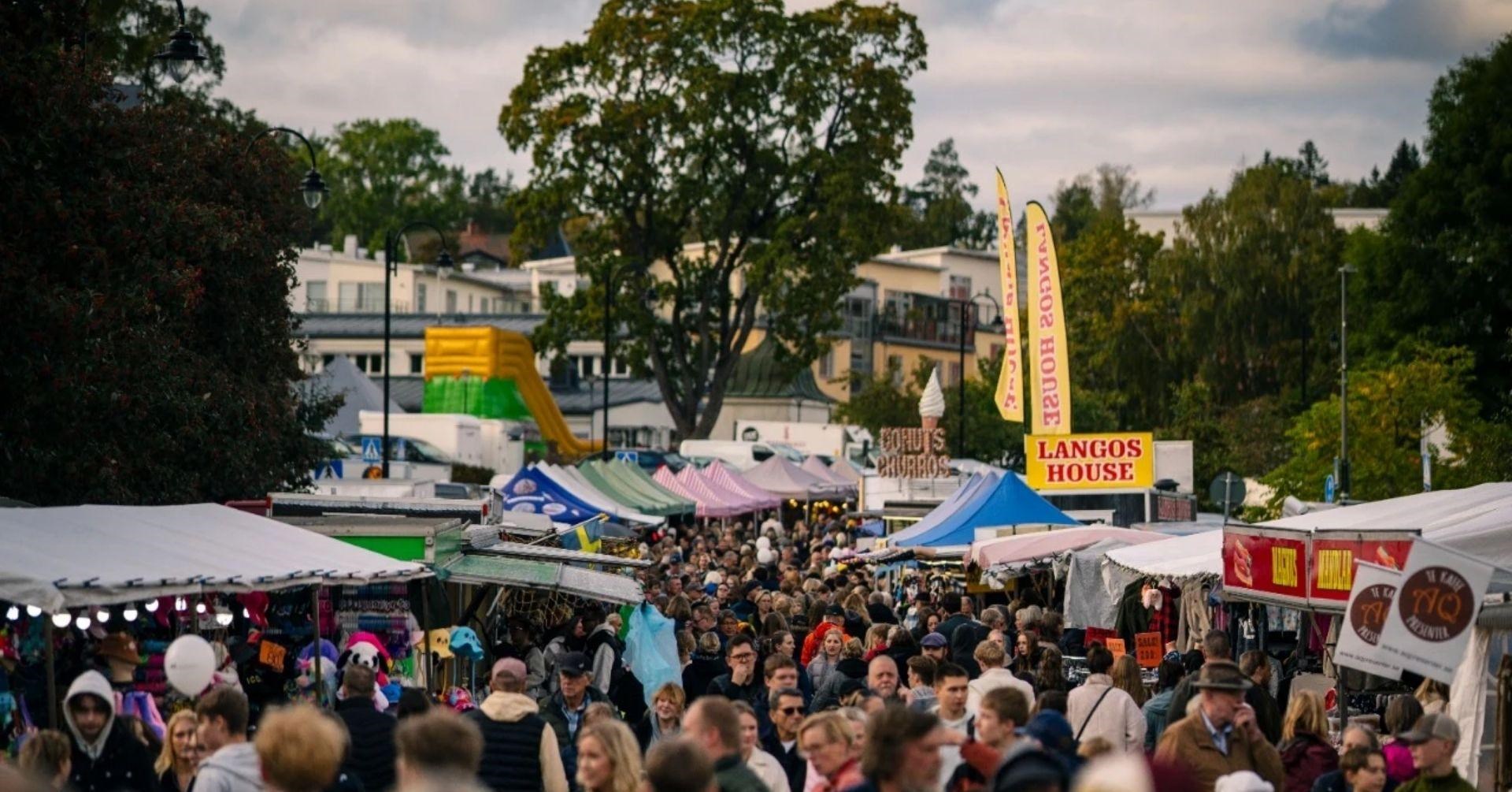 Bild från Norrtälje höstmarknad 2025