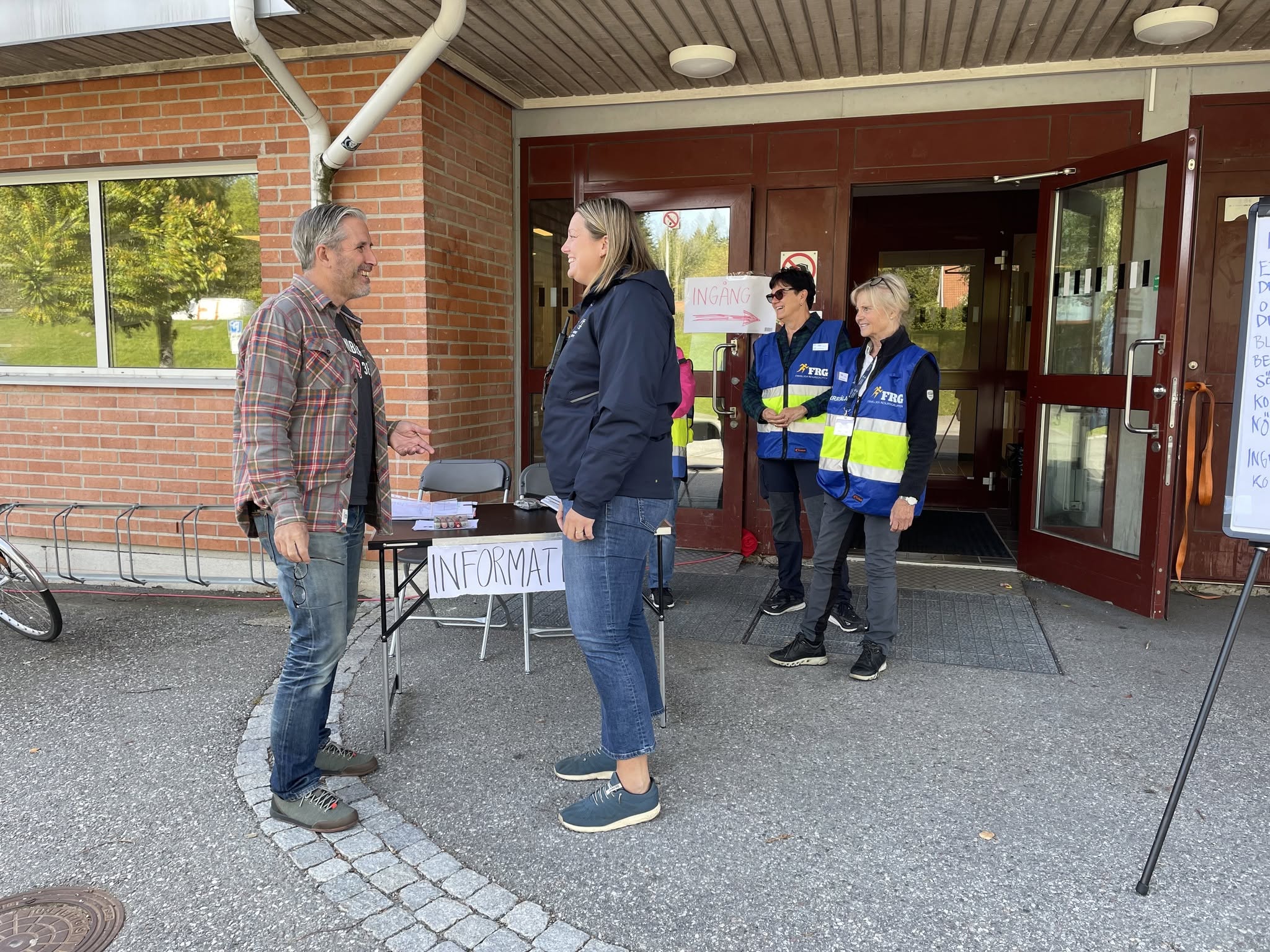 Övning av trygghetspunkts 2025