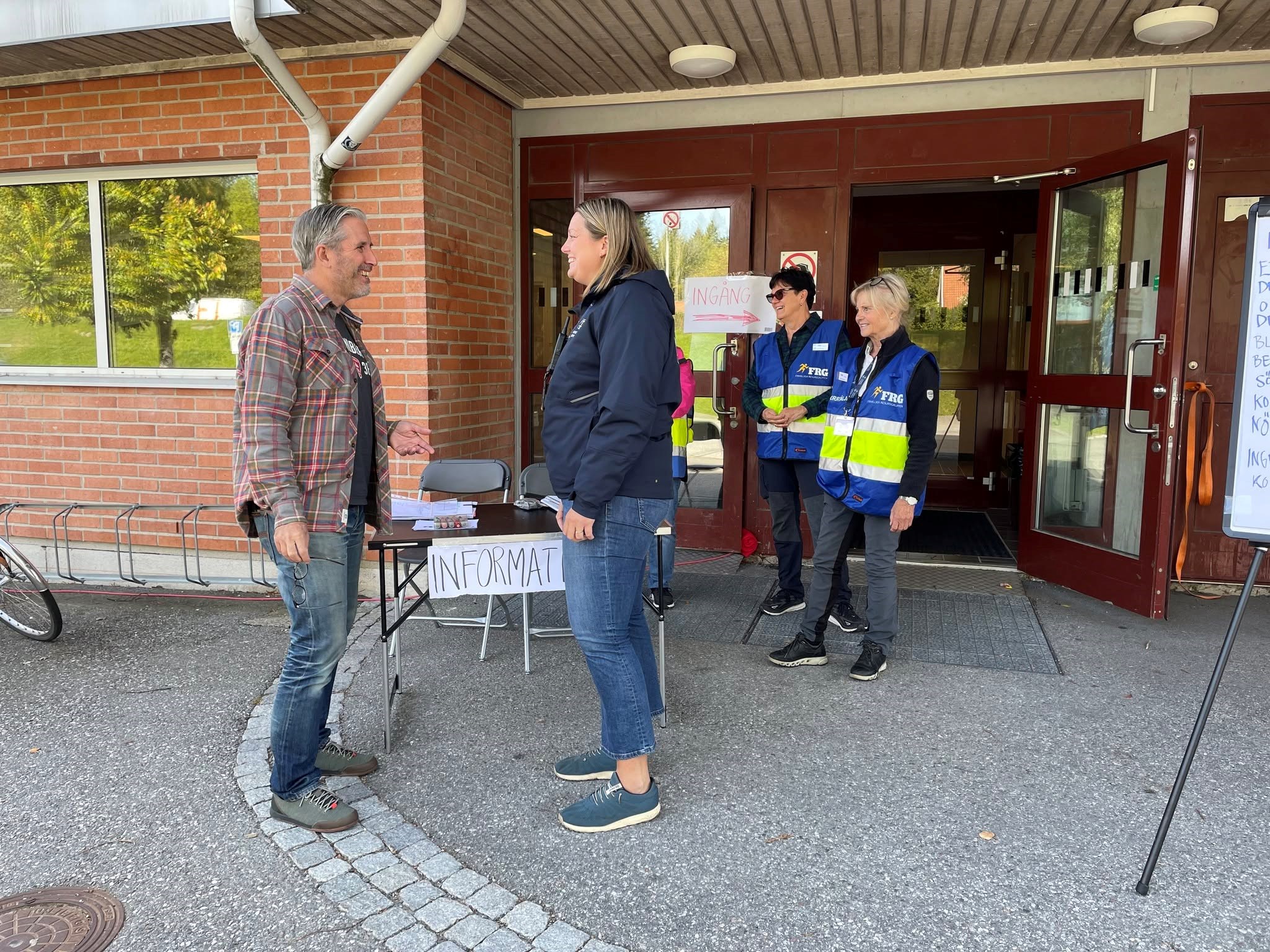 Övning av trygghetspunkts 2025