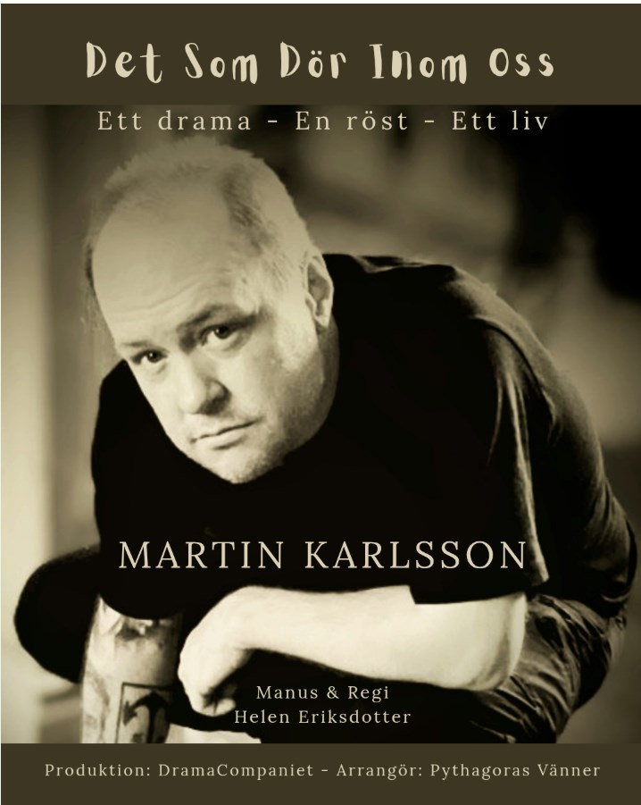 Martin Karlsson i rollen som Samvetet