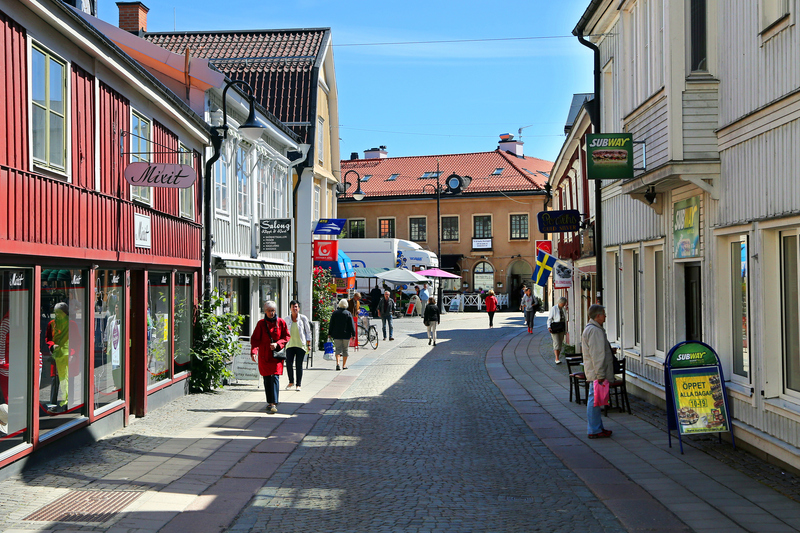 NORRTÄLJE 2014-06-26Tullportsgatan i centrala Norrtälje. Foto: Johan Bjurer