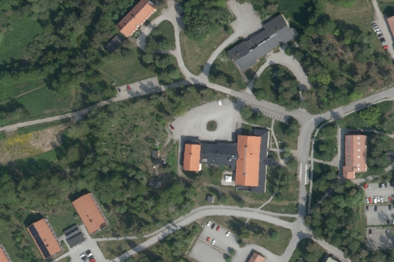 karta över området i nordrona