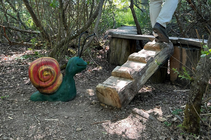 Inspirationsbilder på lekotopmiljöer