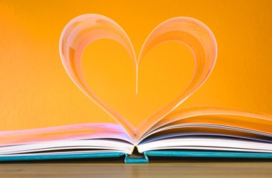 En bok i from av ett hjärta