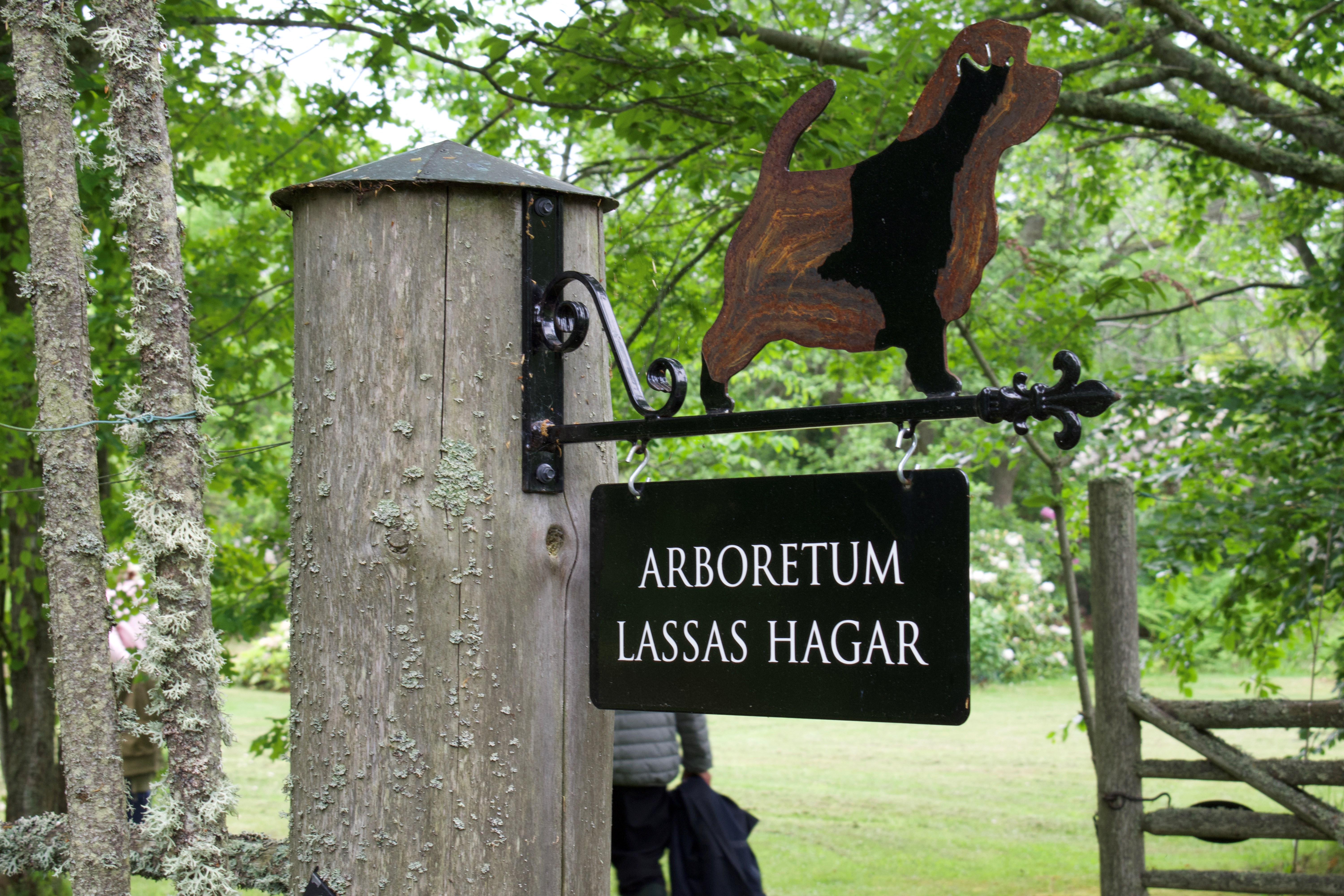 Skylten in till Lassas hagar