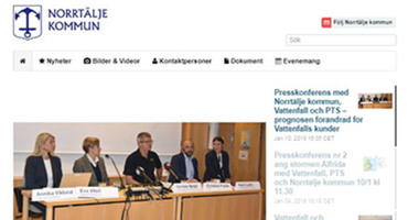 Pressmeddelande och pressbilder.