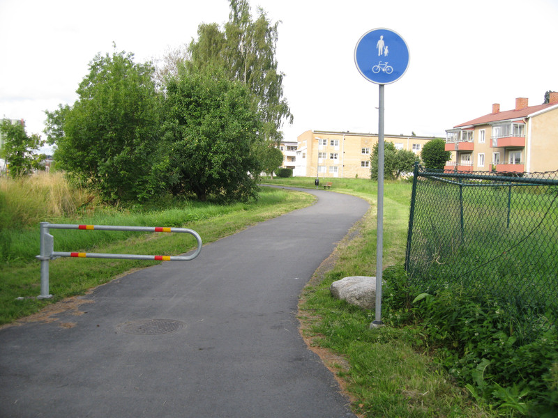 Cykelväg i Norrtälje