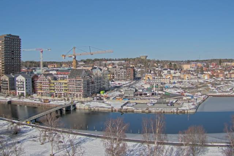 Norrtälje hamn mars 2023