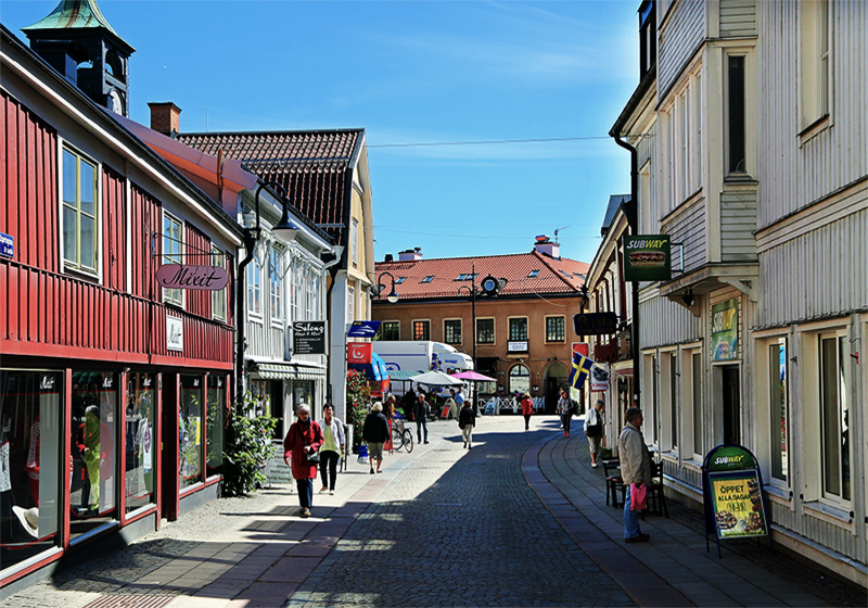 Tullportsgatan i Norrtälje