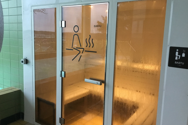 Ångbastun på Norrtälje badhus