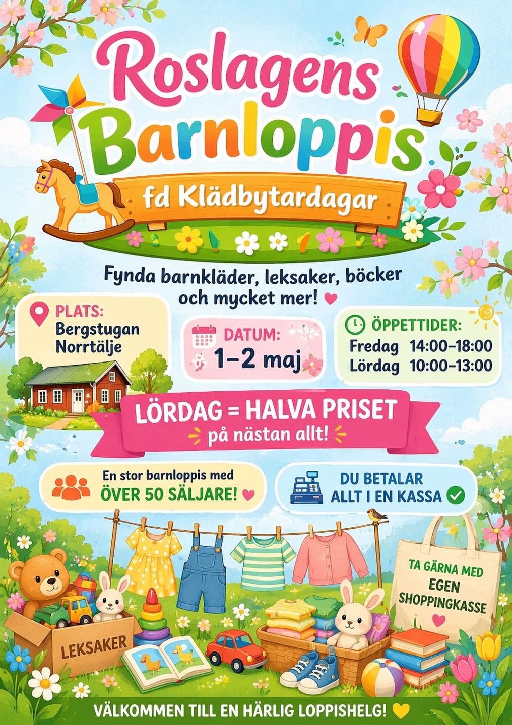 Vårloppis Bergstugan 260501-260502