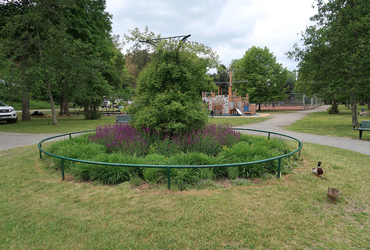 Societetsparken i Norrtälje.