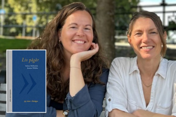 Författarna Joanna Wåhlin och Selene Hellström. 