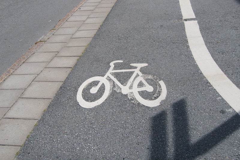 Cykelväg i Rimbo