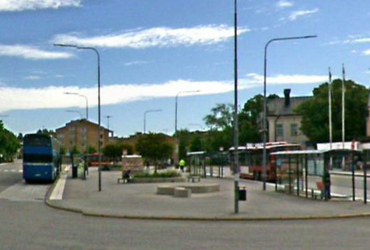 Busstorget i Norrtälje