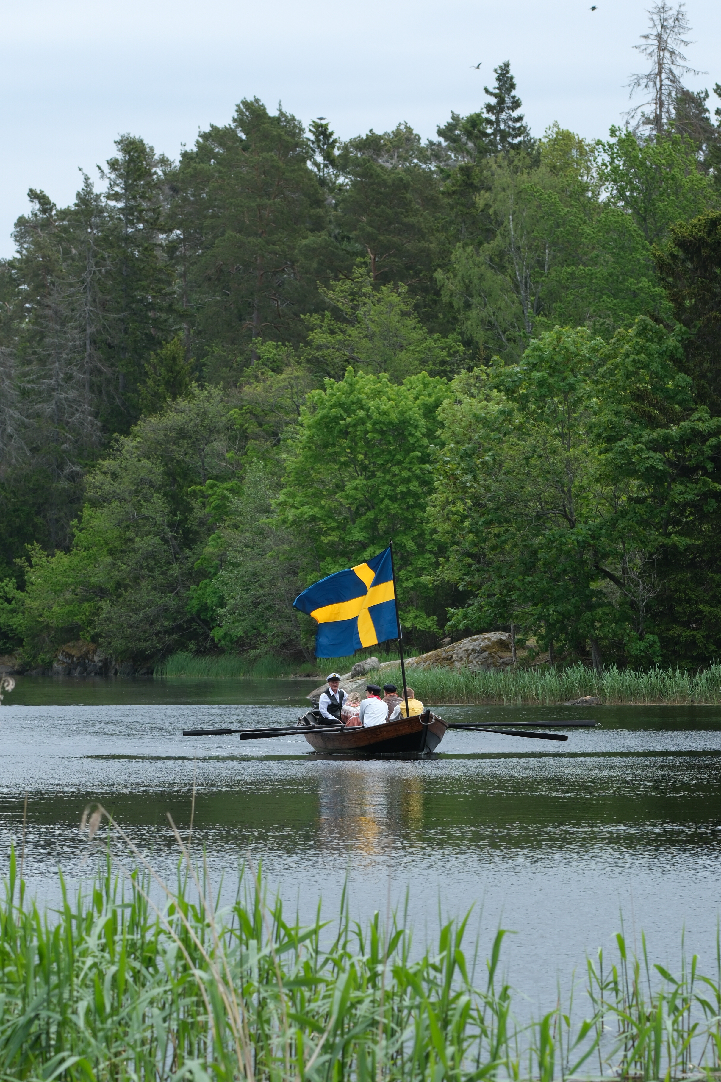 Nationaldagsfirande vid Rådmansö kyrka