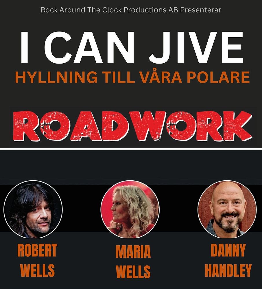 Robert Wells, Maria Well och Danny Handley syns på bilden