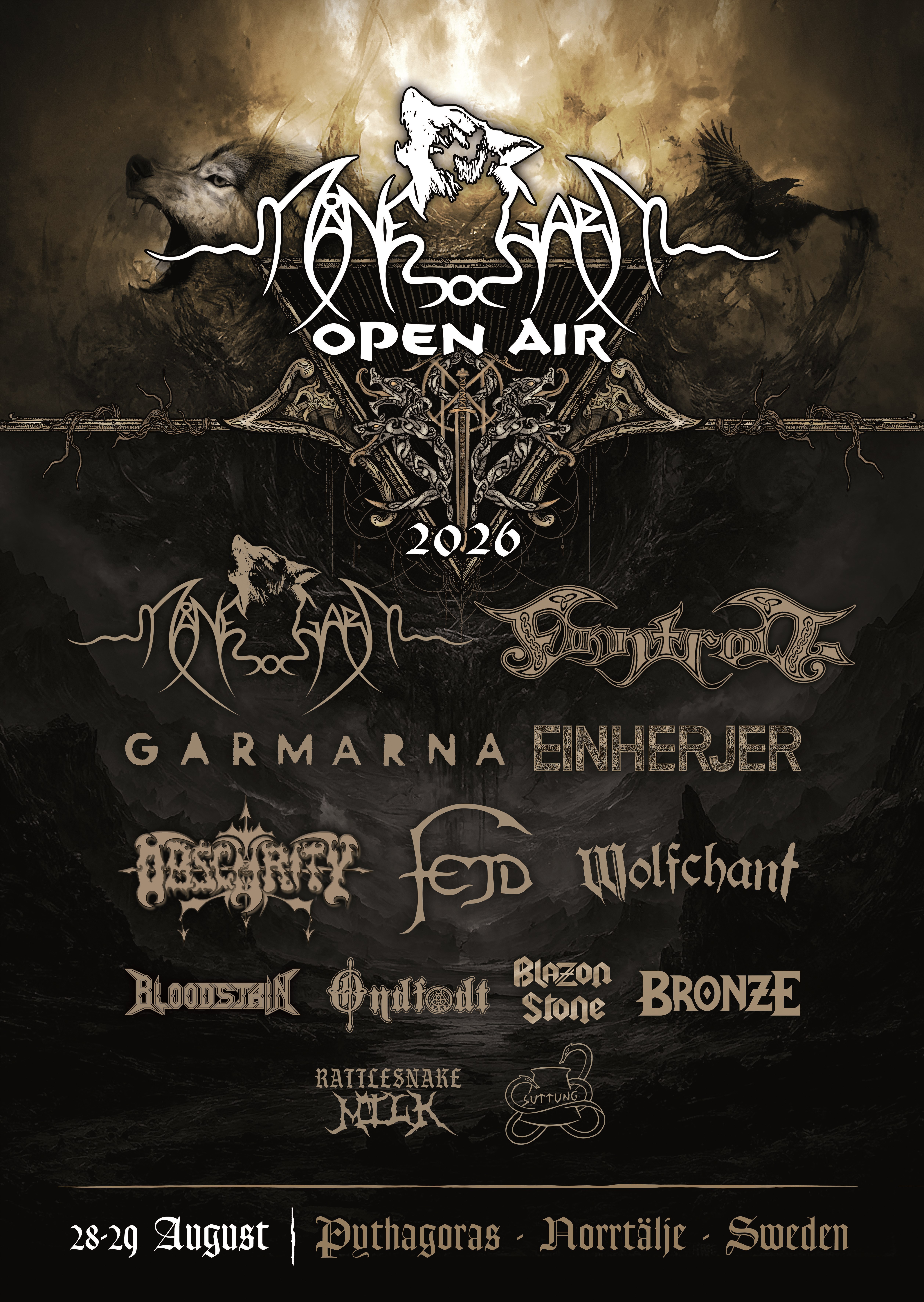 Årets artister på MÅNEGARM OPEN AIR
